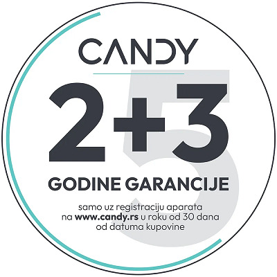 Candy - 5 godina garancije